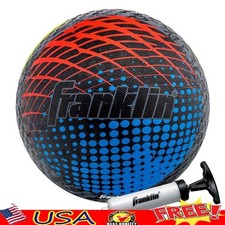 Rubber Playground Ball Kickball Dodgeball Four Square Outdoor Games W/ Pump New