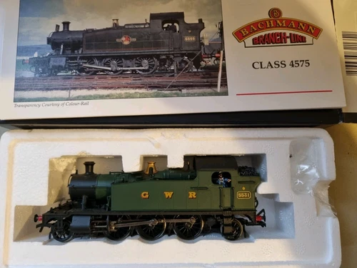 BACHMANN OO GAUGE  32-135  PRAIRIE TANK  5531   G.W.R. GREEN LIVERY