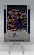 2024-25 Panini NBA Hoops Great SIGnificance Morris Peterson #GS-MPR Auto Raptors