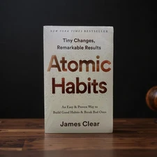 James Clear Atomic Habits – Proven Habit-Building Guide, Bestselling Book