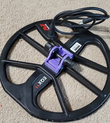 PURPLE (Gen 1) Minelab Equinox 600/800 11'' Coil Yoke Strengthener or Repair