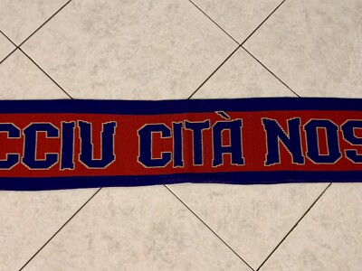 Écharpe Supporter Ultras Aiacciu – Cità Nostra Companero 1997 – Fabrication Jersey