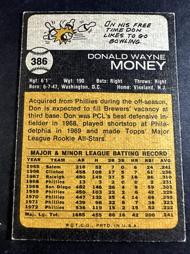 1973 Topps Baseball - Pick A Card- Cards 201-450 Excellent-NM - Picture 153 of 213