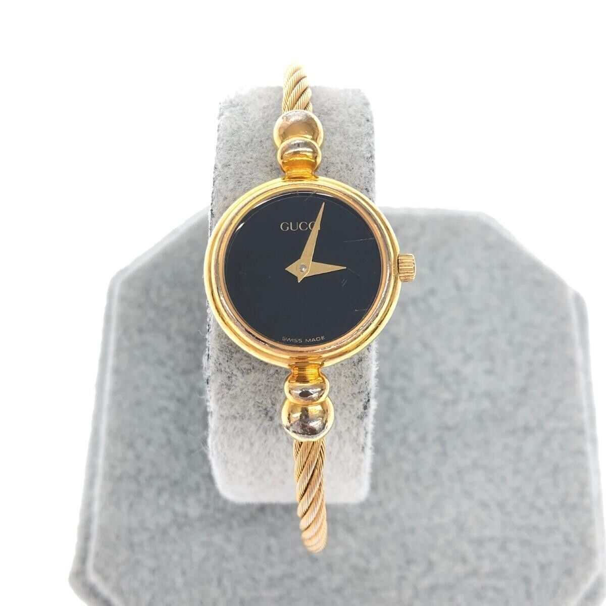 GUCCI 2700.2L Black Dial Gold Bangle Watch Quartz Women | eBay GUCCI 2700.2L Black Dial Gold Bangle Watch Quartz Women | eBay