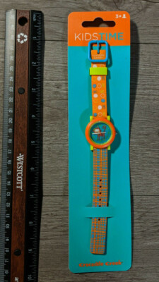 Crocodile Creek Kids Time Wrist Watch, Stylish Colorful Watch