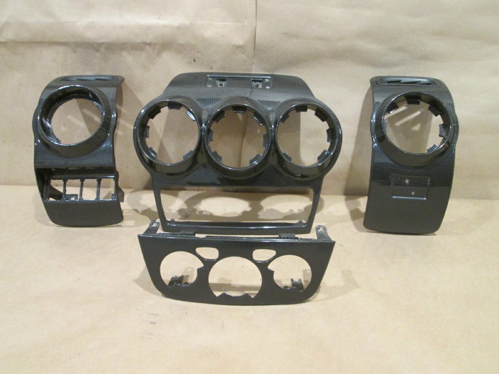 Ferrari 430 - Carbon Fiber Dash Panels, Vent Covers , AC Cover -  OEM