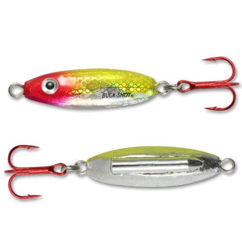 Снасть Northland Tackle 18 унции Buck Shot Rattle УФ-блесна для подледной рыбалки - Выберите новый цвет 1890₽