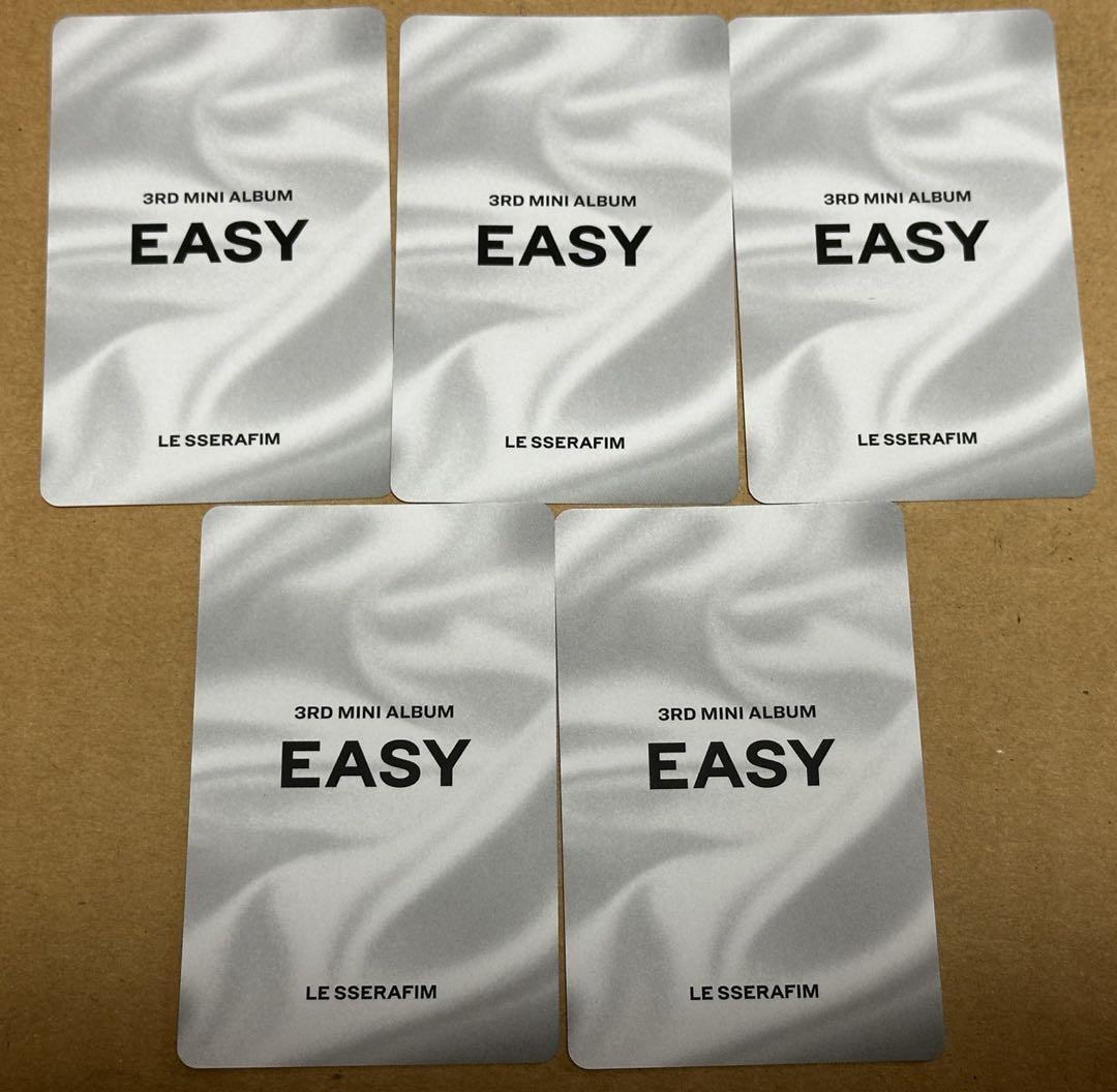LE SSERAFIM EASY Weverse JAPAN Limited POB Official Hologram