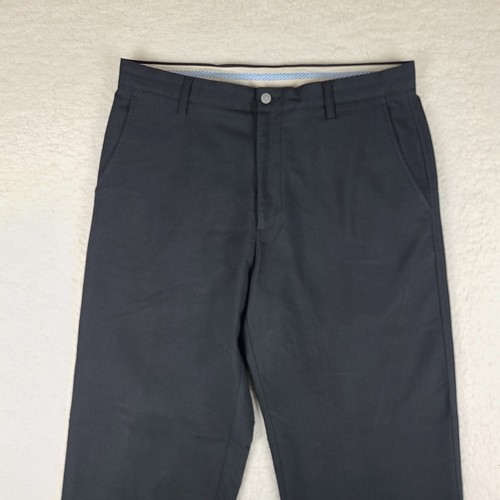 Foot Joy Pants Mens 36x32 Black Straight Leg Performance Tech FJ Golf Chino * - Picture 4 of 15