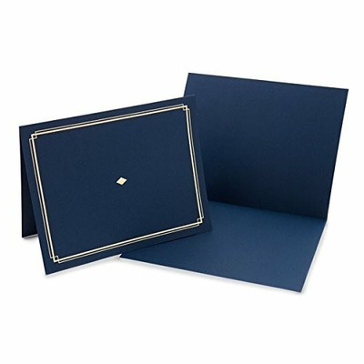 certificate award certificates foil holder gold