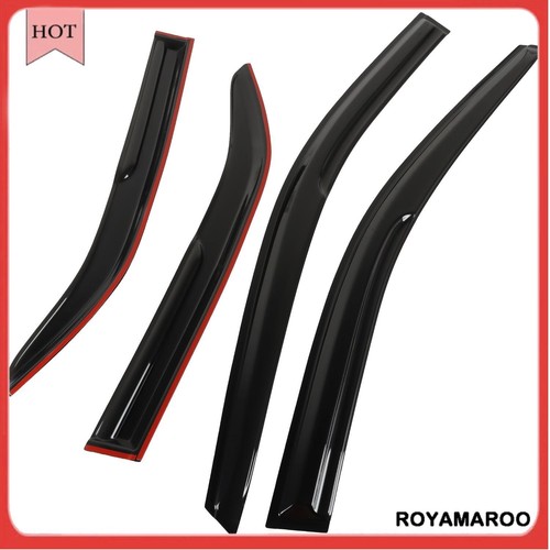 Voron Glass In-Channel Extra Durable Rain Guards For Toyota Highlander 2014-2019