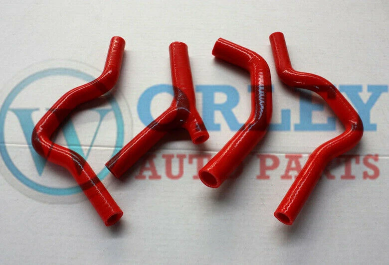 Manguera azul en Y para radiador de silicona Honda CR500R CR500 1985-1988 86 87 CR 500 R Foto 2 de 4