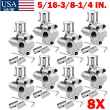 8PC BPV31 Bullet Piercing Valve For A/C Refrigeration Lines 5/16 3/8 1/4 In NEW