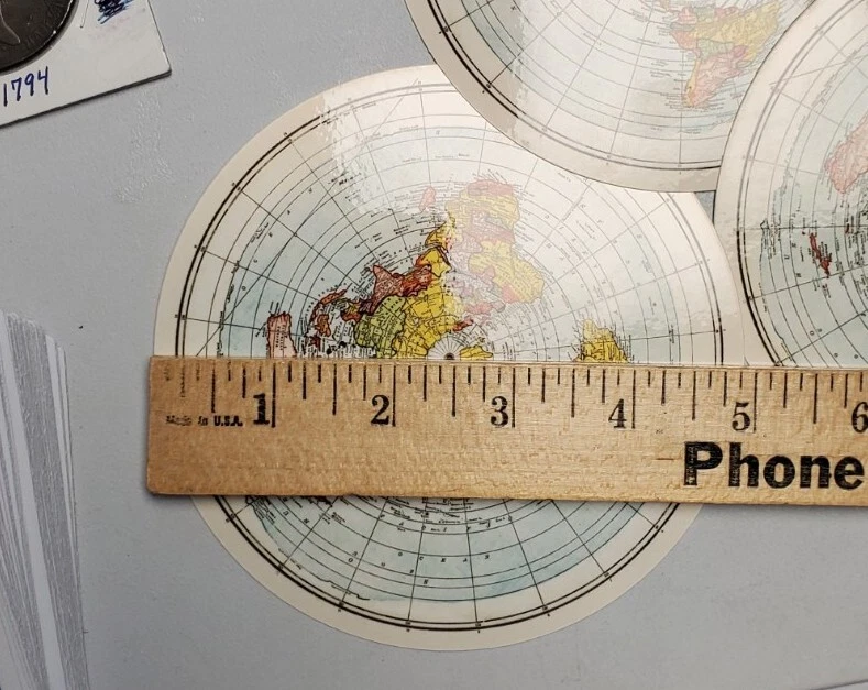 Flat earth diameter sale