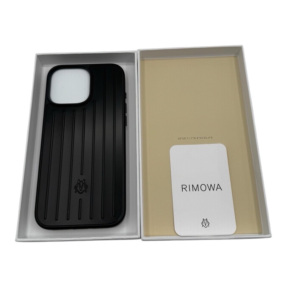 RIMOWA iPhone 16 PRO MAX Case (Black) | eBay RIMOWA iPhone 16 PRO MAX Case (Black) | eBay