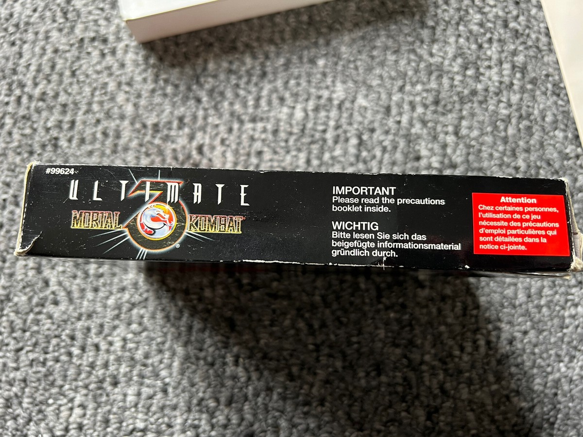 Ultimate Mortal Kombat 3 SNES. UK PAL ultimate Mortal Kombat Ultimate Mortal Kombat 3 SNES. UK PAL ultimate Mortal Kombat
