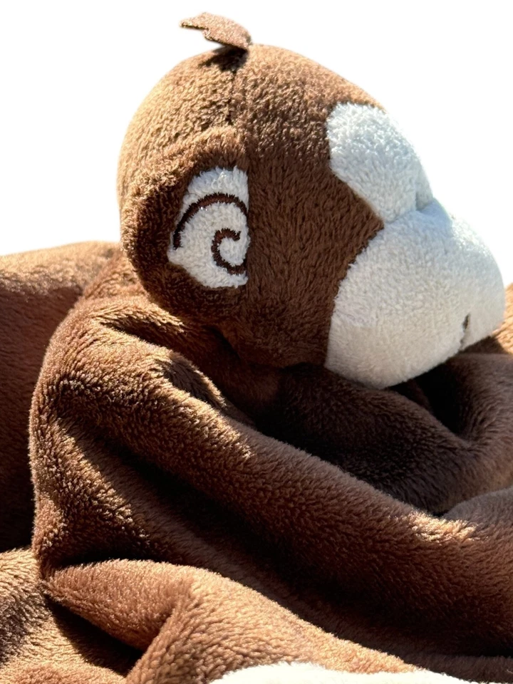 Tiddliwinks Mono Marrón Lovey Manta Peluche Soporte de Seguridad Juguete para Mascotas Foto 3 de 4