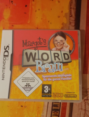 Margot's Word Brain (2007) Nintendo DS (Box Manual Modul) CIB works