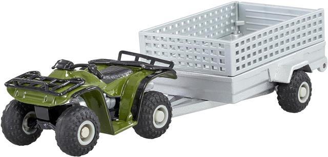 BRITAINS 1/32 BRITAINS FARM QUAD BIKE WITH TRAILER SET 43358 - Image 4