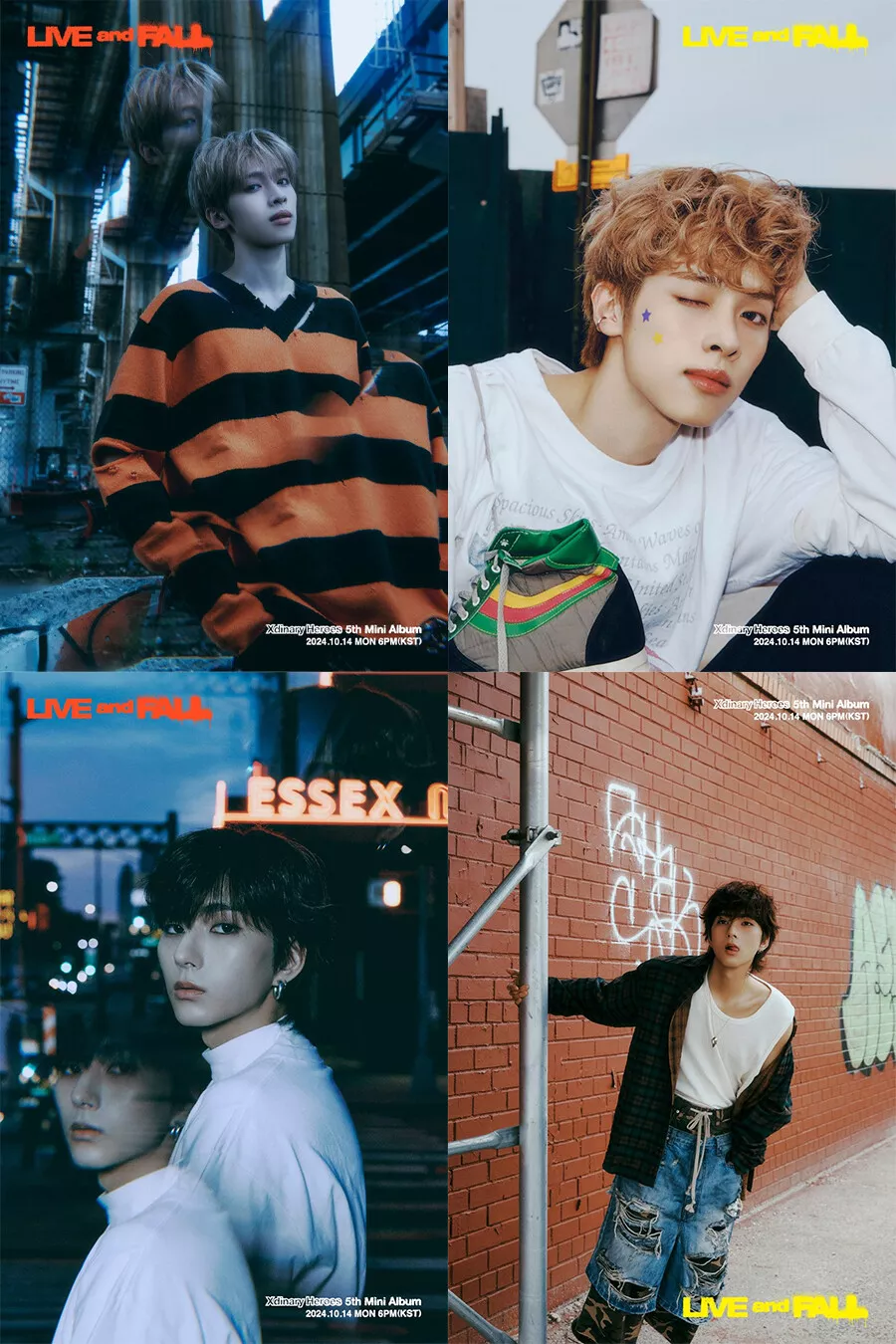XDINARY HEROES [LIVE AND FALL] 5th Mini Album PHOTO BOOK Ver