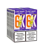Lost Mary BM6000 Refill Pods | Prefilled Replacement Pods | 20mg | 6000 Puffs UK