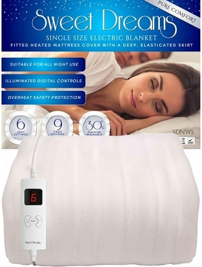 Super King Size Dreamland Sherpa Underblanket Dreamland Scandi - Main Image