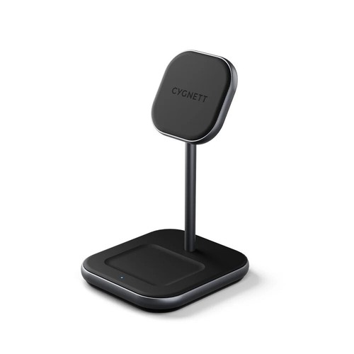 Cygnett 2-in-1 Magnetic Wireless Charger 15W - Picture 2 of 6