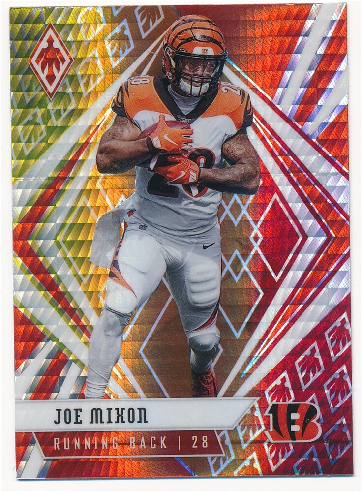 JOE MIXON 2020 PANINI PHOENIX FIRE BURST #39 CINCINNATI BENGALS MINT O
