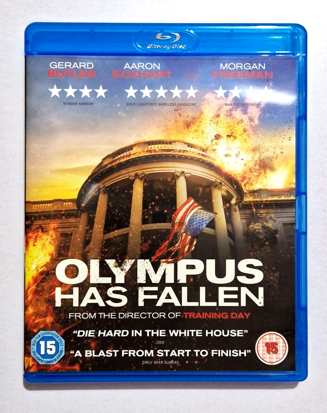Olympus Has Fallen BLU RAY Action Film Starring Gerard Butler
