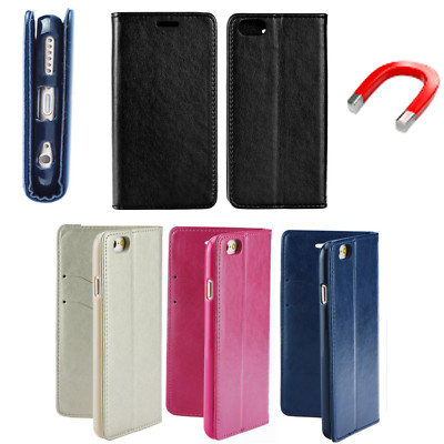 ^ Book Case SMART MAGNET GLATT Etui Klapp Tasche Hülle Schale Huawei Nova Plus