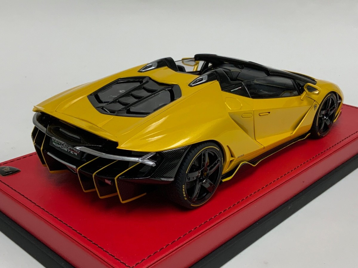 1/18 AutoArt Lamborghini Centenario Roadster Yellow 79117