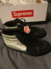 vans off the wall supreme skate grosso M supreme dollar billet noir