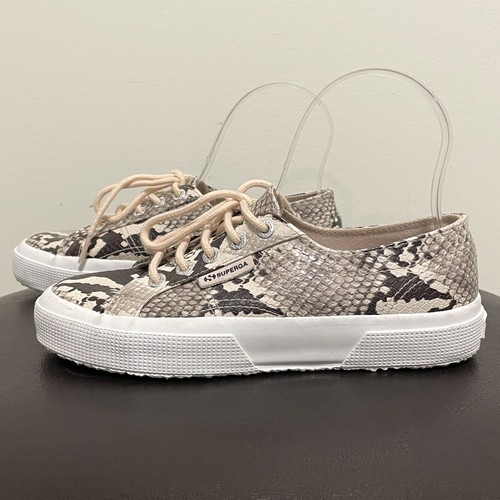 snakeskin superga