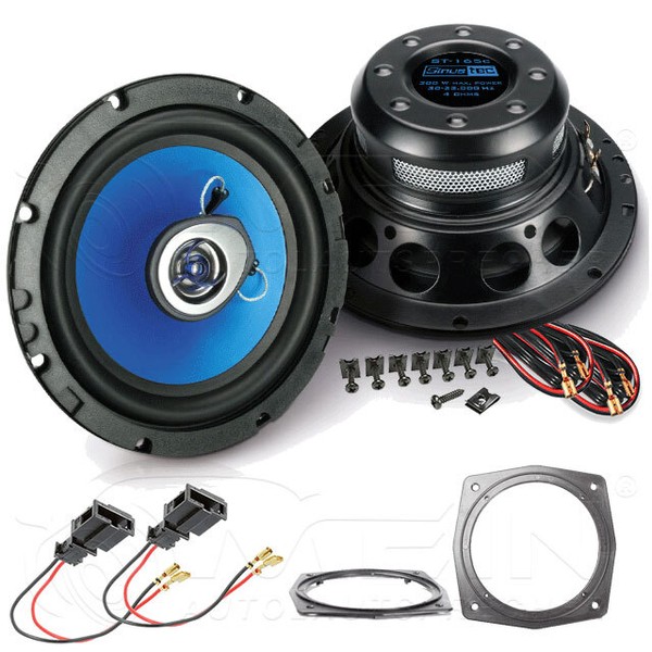 Sinustec Auto Lautsprecher FüR Audi TT 8J 2006-2014 Heck Hinten Seite 300W #A49H-image