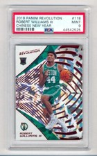 ROBERT WILLIAMS III 2018-19 PANINI REVOLUTION CHINESE NEW YEAR RC PSA 9 MINT