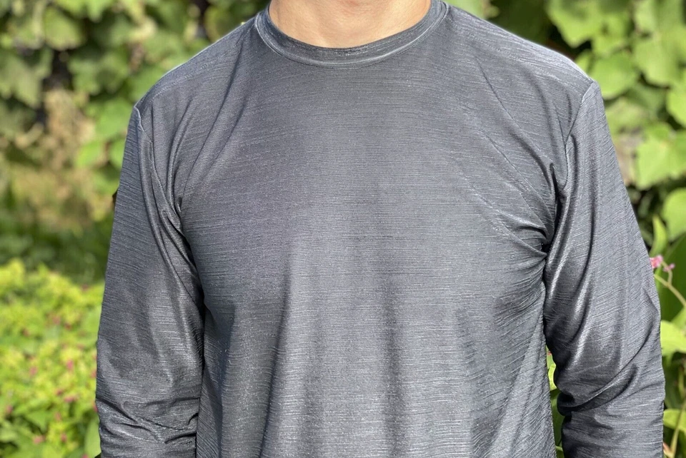 Suéter Pullover Versace Clásico V2 Ajuste Brillante Rayas Versus Medusa Talla XL Foto 4 de 4