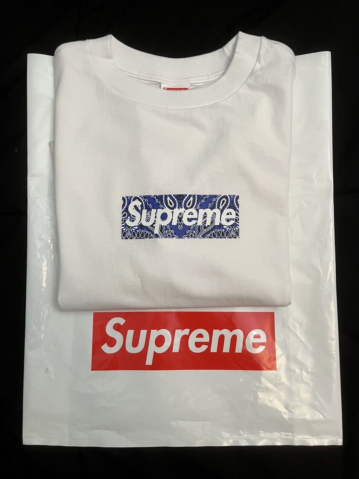 【新品未使用】supreme bandana box logo tee Sサイズ