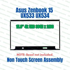 15.6" ASUS ZenBook 15 UX534 UHD 4K 40 Pin LCD Non Touch Assembly