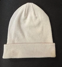 Jungmaven Walla Walla Soft Hemp Wool Beanie Hat Unisex Unisex NWT Washed White