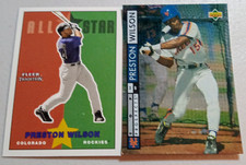 Preston Wilson Florida Marlins Baseball Sports Trading Cards