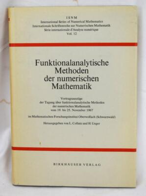 1969 Functional Analytical Methods of Numerical Mathematics Colatz Unger German