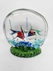 Mid-Century Murano Glass Aquarium Sculpture by Riccardo Licata for Cenedese,...