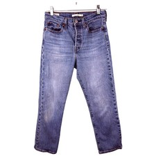 Levi  s Women's Wedgie Straight Ankle Jeans Size 26
