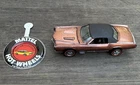 New ListingVintage 1968 Hot Wheels Redline Copper / Brown Custom Eldorado Car & Button