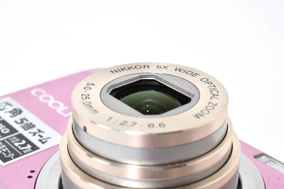 Nikon COOLPIX S570 Pink, Tested and Working, w/ Battery and more Rank - B - Image 4 of 4