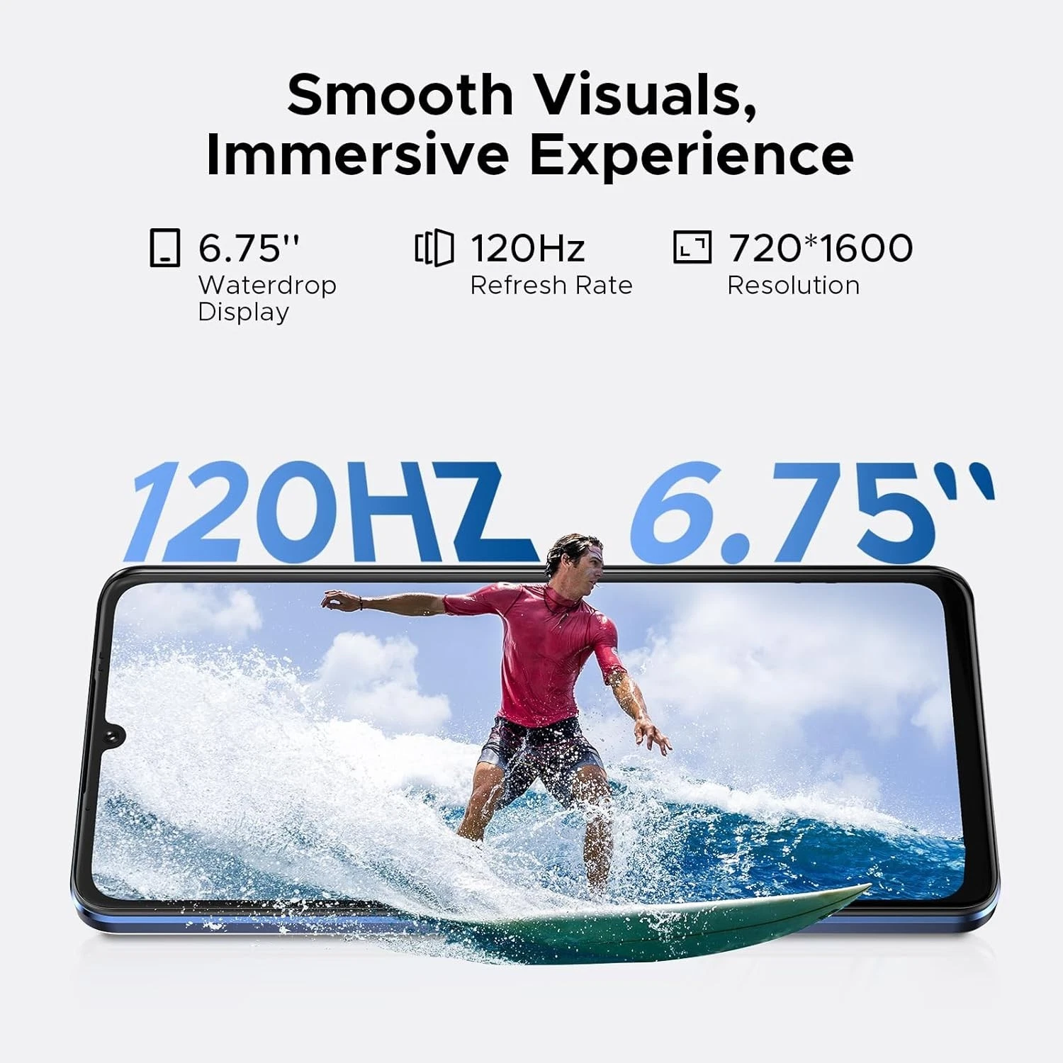 DOOGEE Note 59 6.75" 5G 16 Mobile Phone Android 16- 128GB 32GB -Face ID Unlocked - Picture 2 of 6