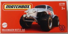 Matchbox Volkswagen Beetle 4x4 Voiture miniature Coccinelle Blanc 43