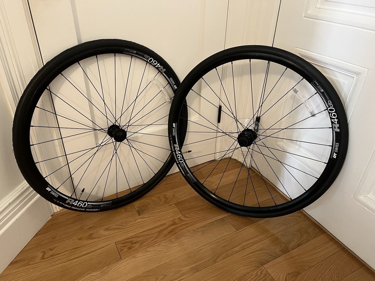 DT Swiss Rims 105/R460 & Vittoria Zaffino Pro Slick tires | eBay