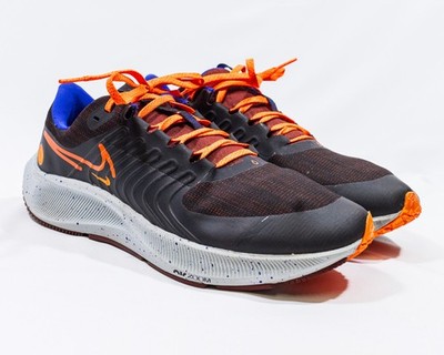 Nike Air Zoom Pegasus 38 Shield Men's Size 11 DC4073-003 Black Orange Purple