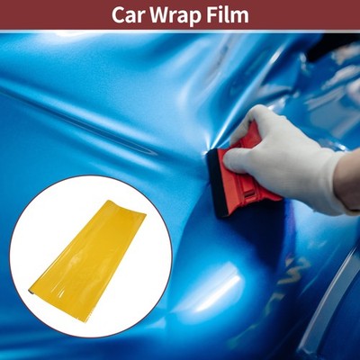 Gelber Schutzfolien-Autowrap-Film 13,12Ftx59,84'' Vinyl-Wrap-Abdeckung 5,5Mil 1Pc